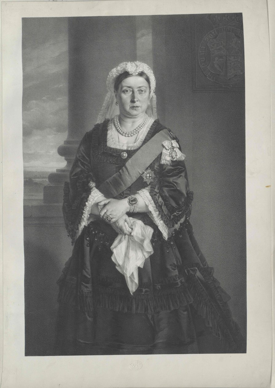 Drottning av Storbritannien Victoria av Artist Unknown