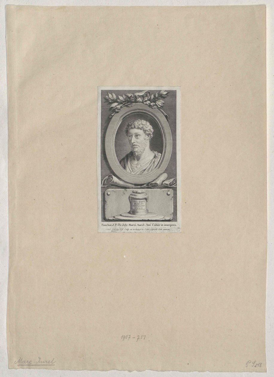 Romerske kejsaren Mark Aurelius av Artist Unknown