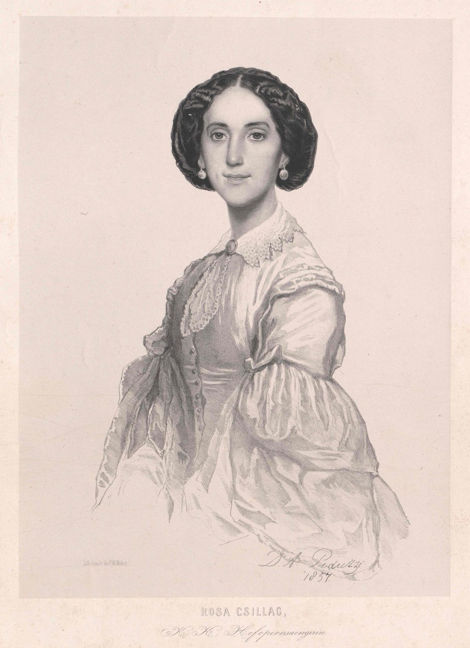 Rosa stjärna av Artist Unknown