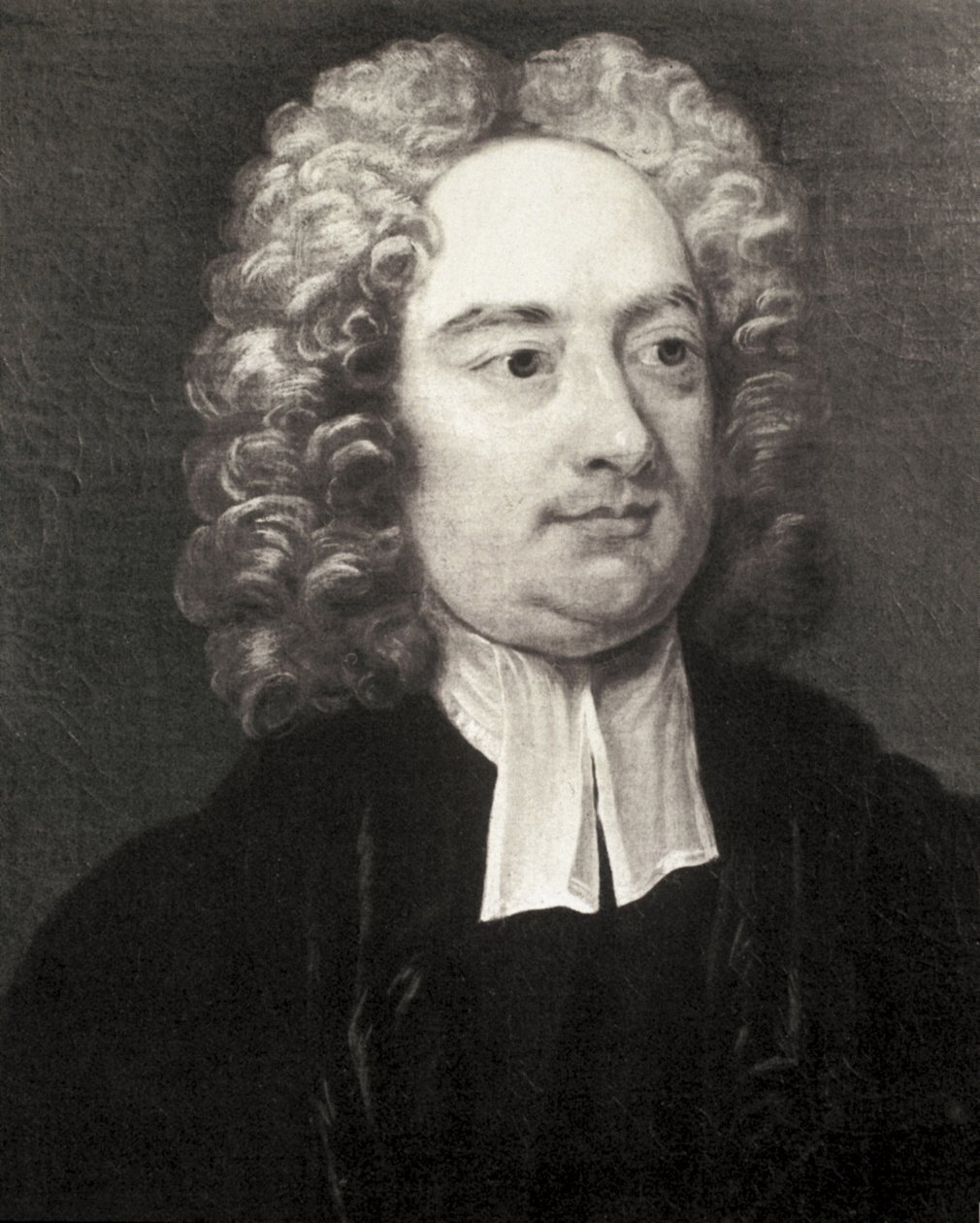 SWIFT, Jonathan (1667-1745). Irländsk präst och satirförfattare. Porträtt som dekanus i St. Patrick
