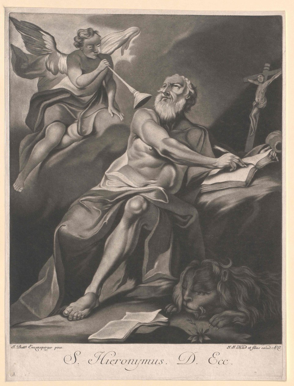 Sankt Jerome av Artist Unknown