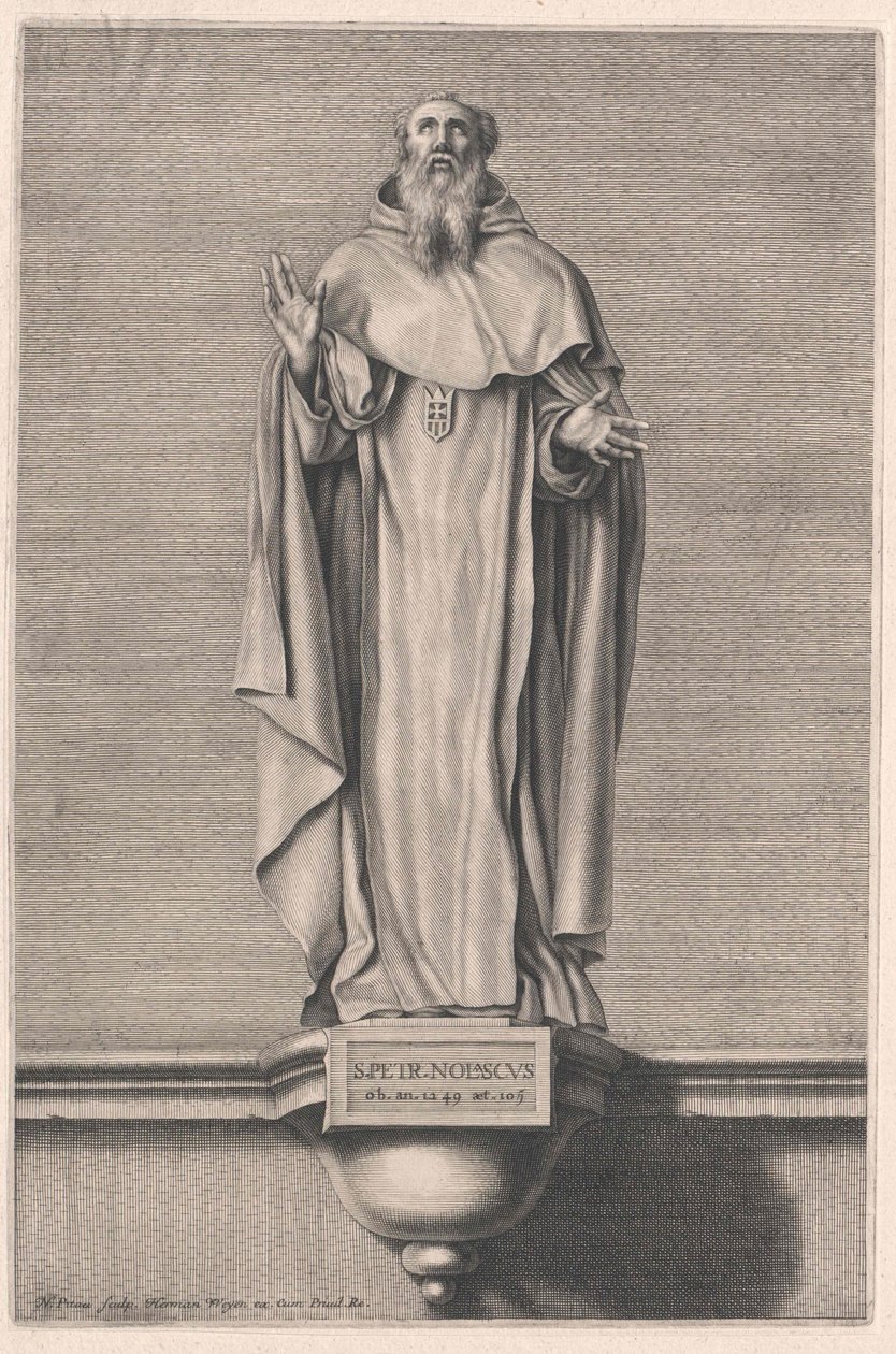 Sankt Peter Nolascus av Artist Unknown