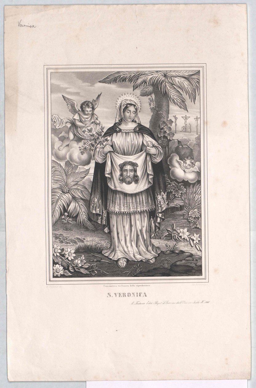 Sankt Veronica av Artist Unknown