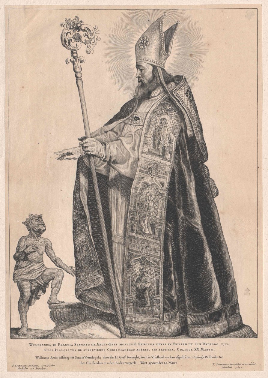 Sankt Wulfram av äldre av Artist Unknown