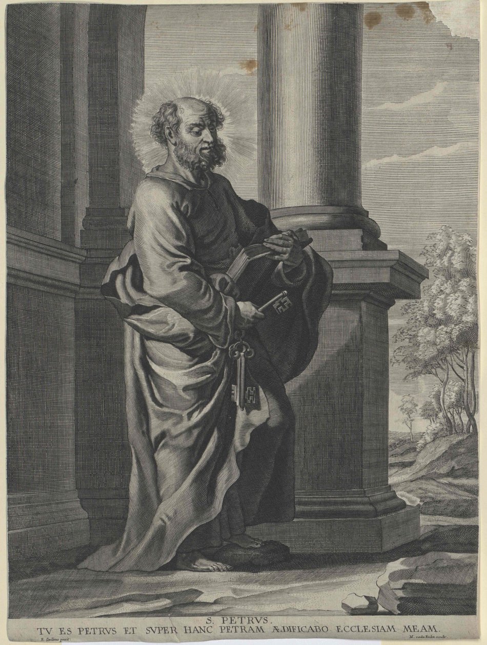 Den helige aposteln Petrus av Artist Unknown