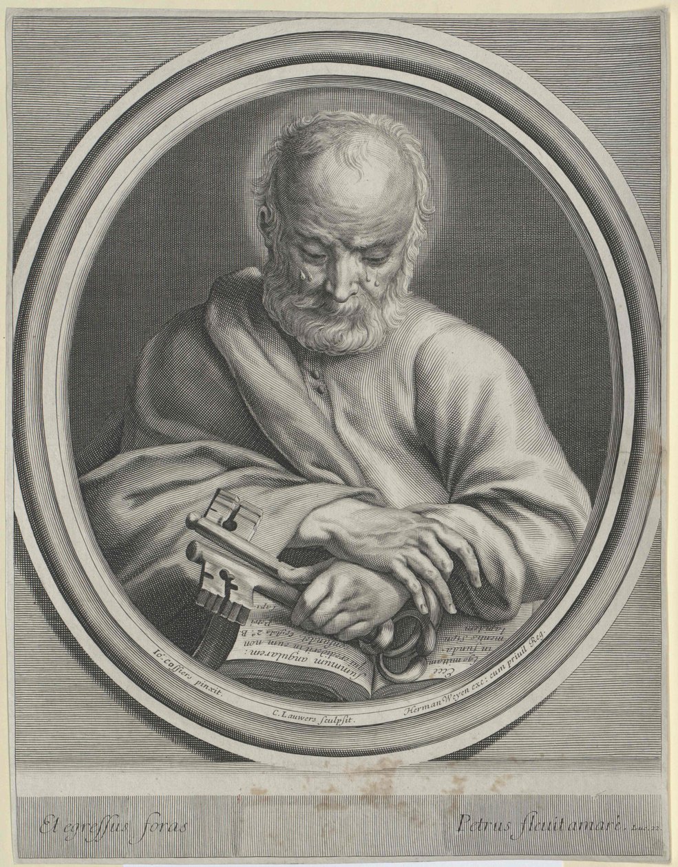 Den helige aposteln Petrus av Artist Unknown