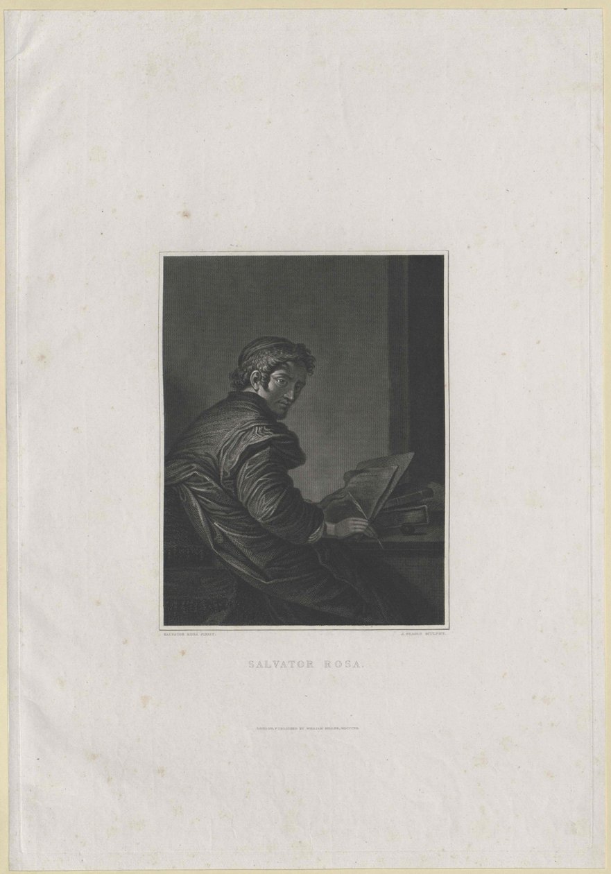 Salvator Rosa av Artist Unknown