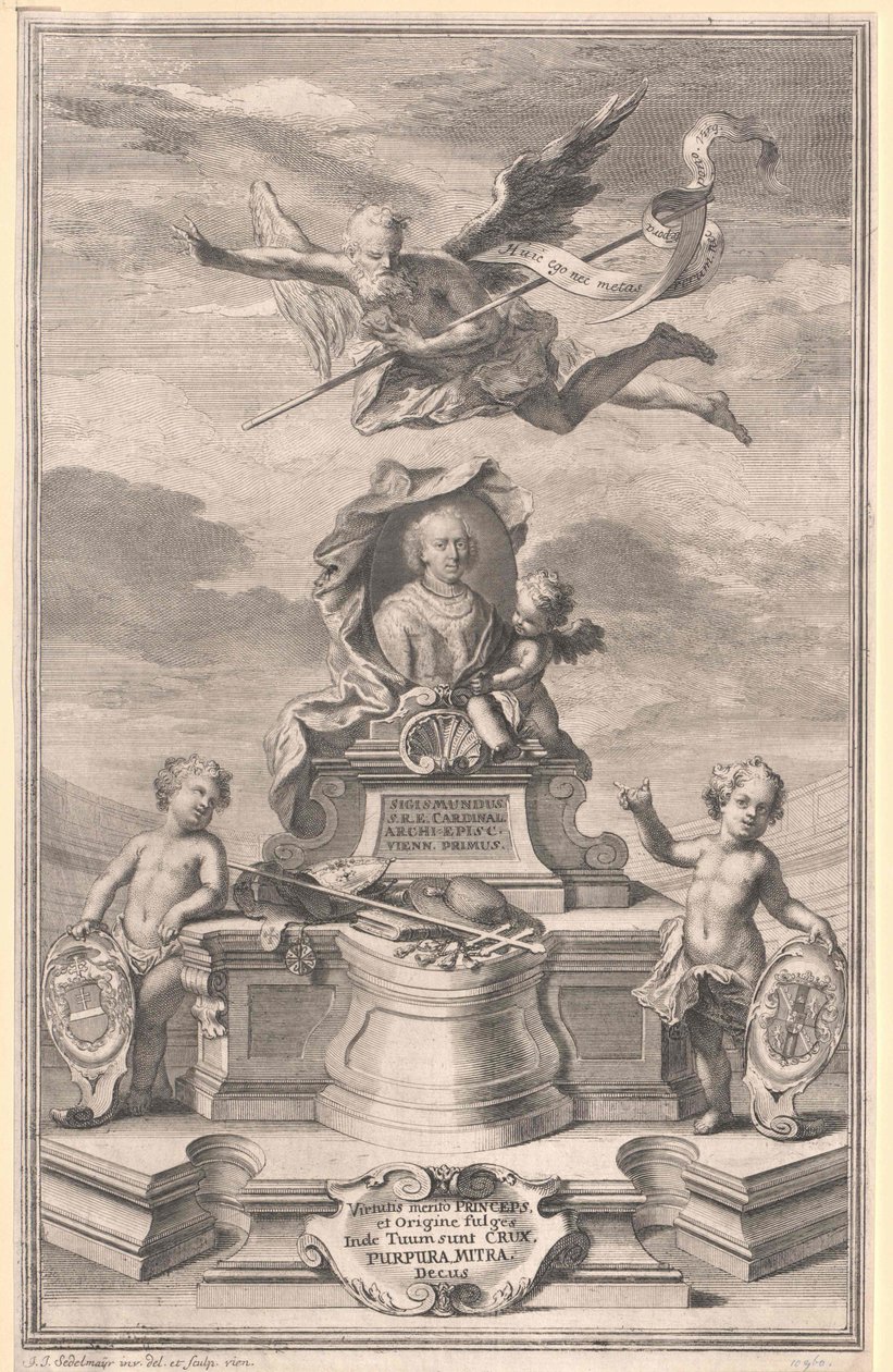 Sigismund Baron Kollonitz von Kollegr00640000 (tryck) av Artist Unknown