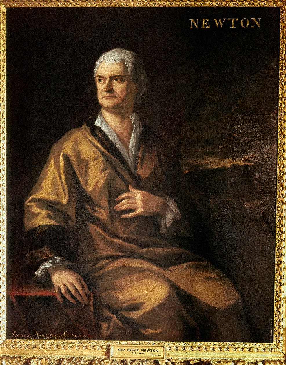 Sir Isaac Newton (målning) av Artist Unknown