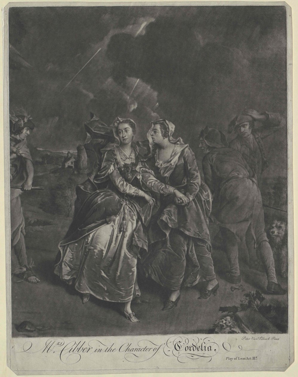Susanna Maria Cibber av Artist Unknown