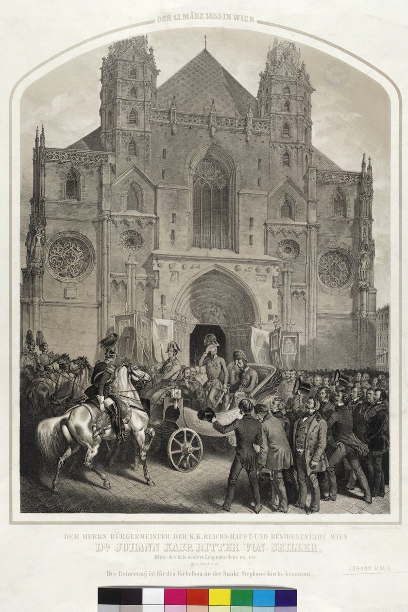 Den 12 mars 1853 i Wien av Artist Unknown