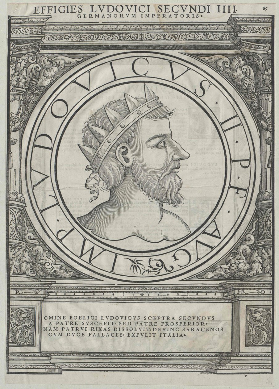 Den tyska Lewis II av Artist Unknown