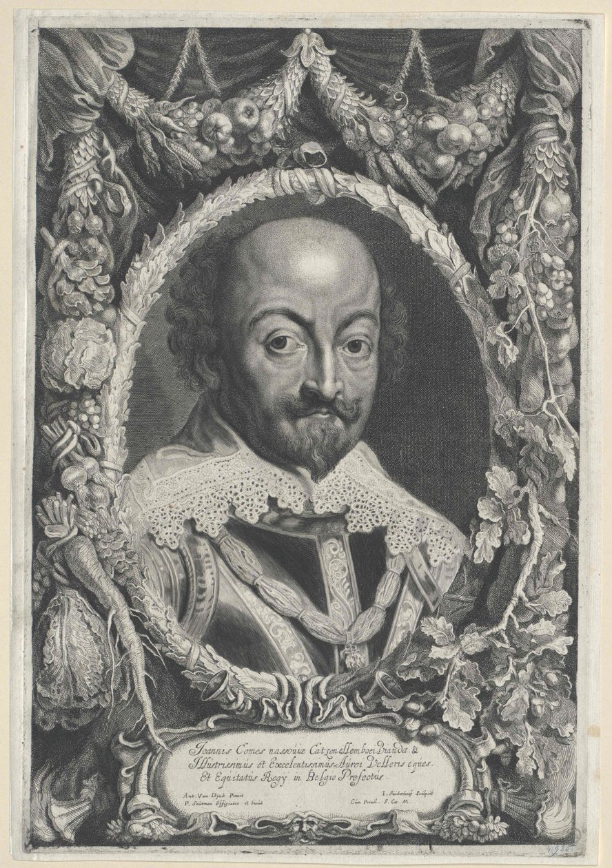Den yngre Johann VIII (tryck) av Artist Unknown