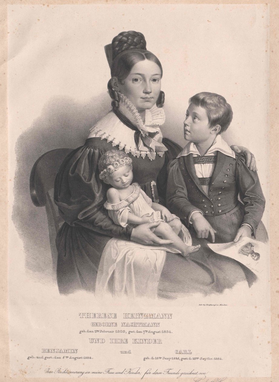 Therese Nachtmann av Artist Unknown