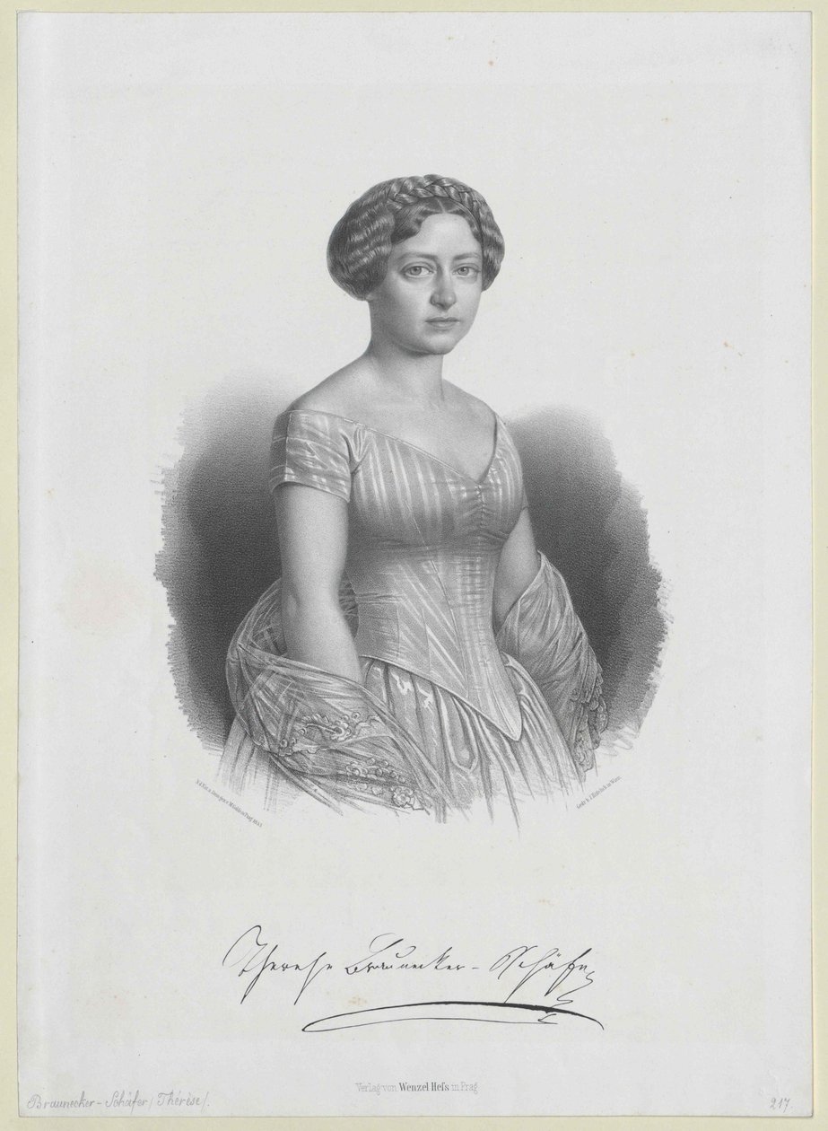 Therese Schaefer av Artist Unknown