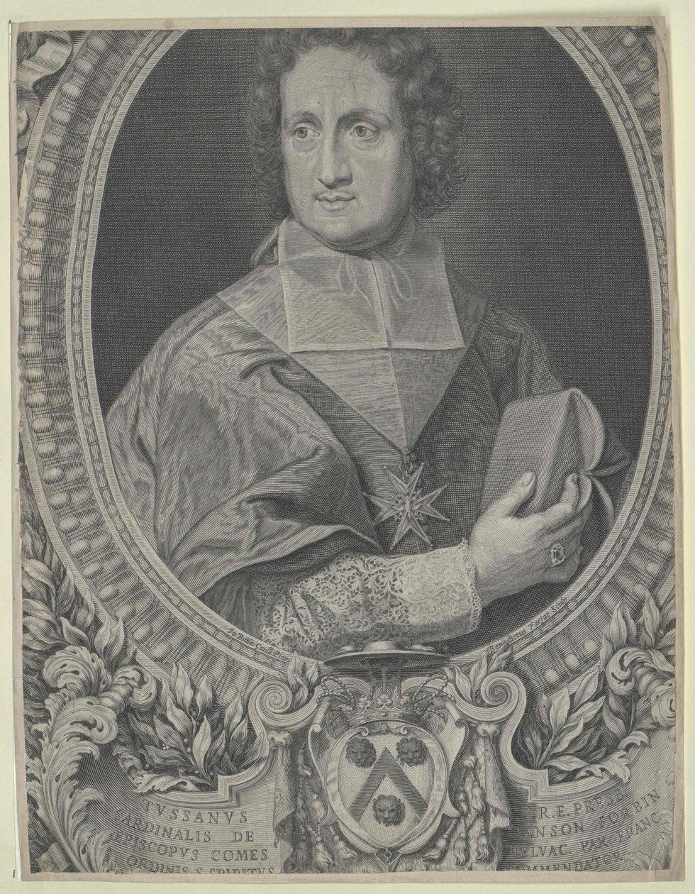 Toussaint de Forbin-Janson (tryck) av Artist Unknown