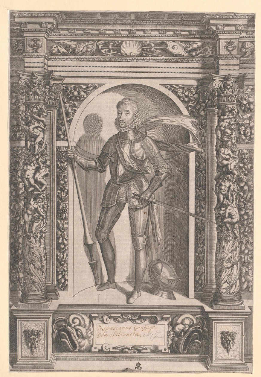 Vespasiano Hertigen av Sabioneda Gonzaga av Artist Unknown