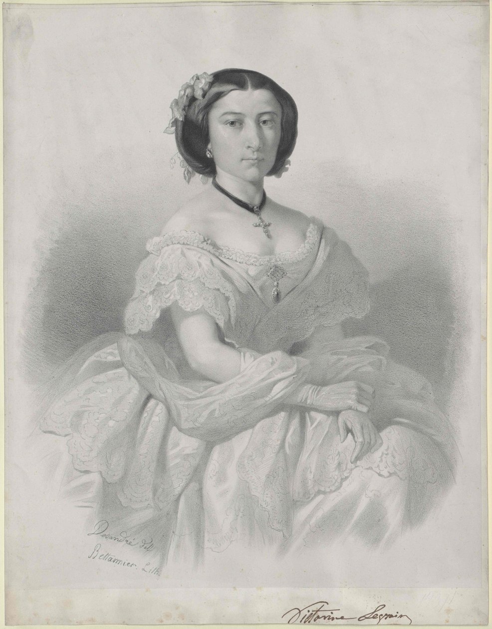 Victorine Legrain av Artist Unknown