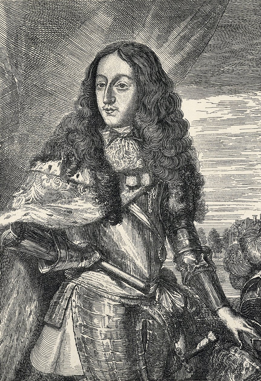 WILLIAM III av Oranien (1650-1702). Kung av England, Skottland och Irland (1689-1702), av huset Nassau. Gravyr av Artist Unknown