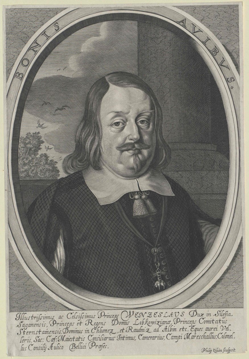 Wenceslas Eusebius greve Lobkowitz av Artist Unknown
