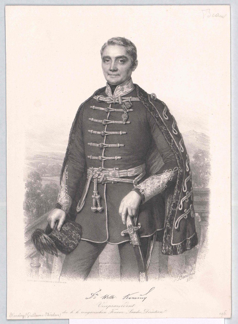 Wilhelm Theodor Konecny av Artist Unknown