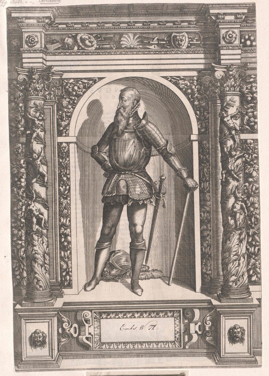 Wolfgang Dietrich von Hohenems av Artist Unknown