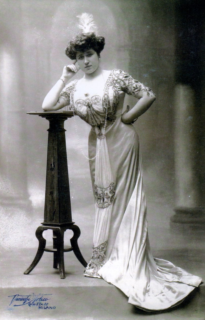 Sopranen Maria Farneti av Arturo Varischi