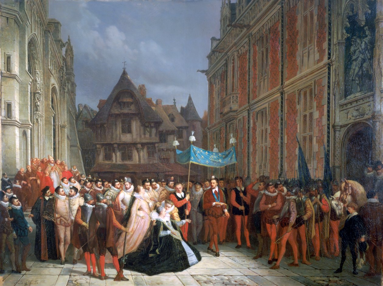 Hertiginna av Montpensier, 1864 av Ary Scheffer