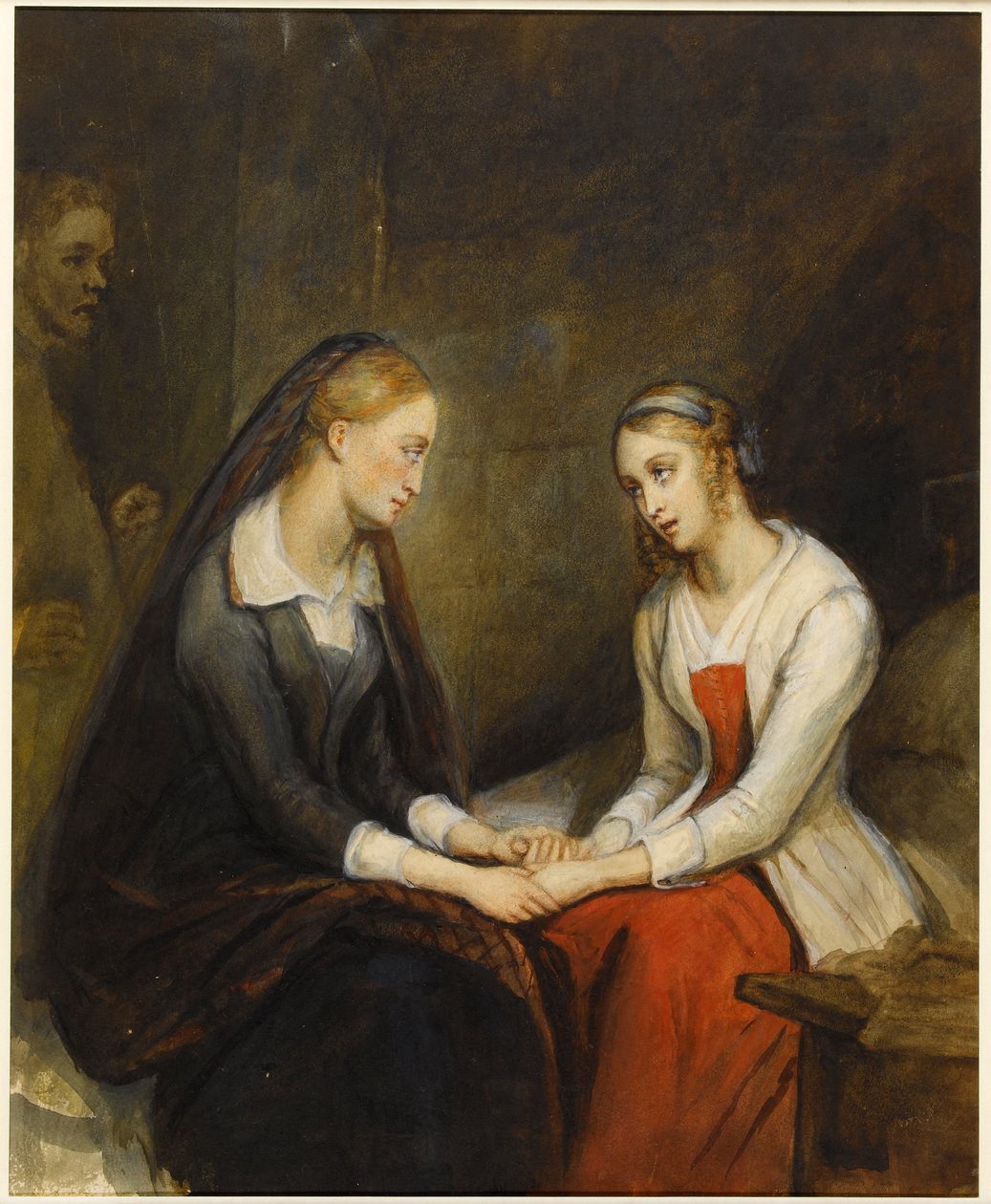Effie och Jeanie av Ary Scheffer