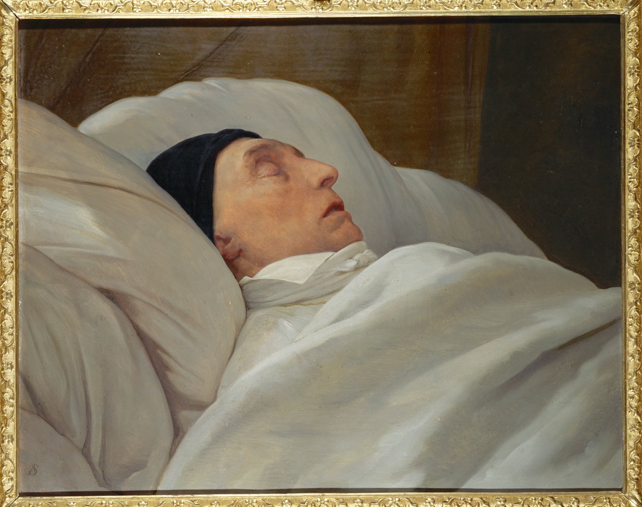 General Marie Paul marquis de Lafayette ... (målning på duk) av Ary Scheffer