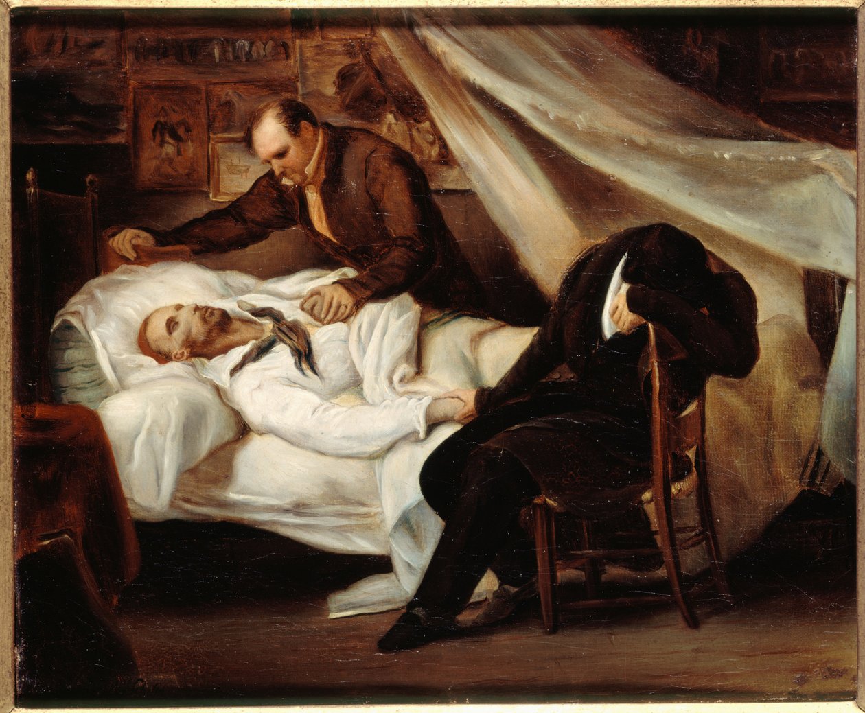 Géricaults död av Ary Scheffer