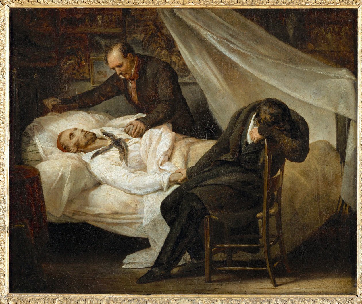 Gericaults död... av Ary Scheffer