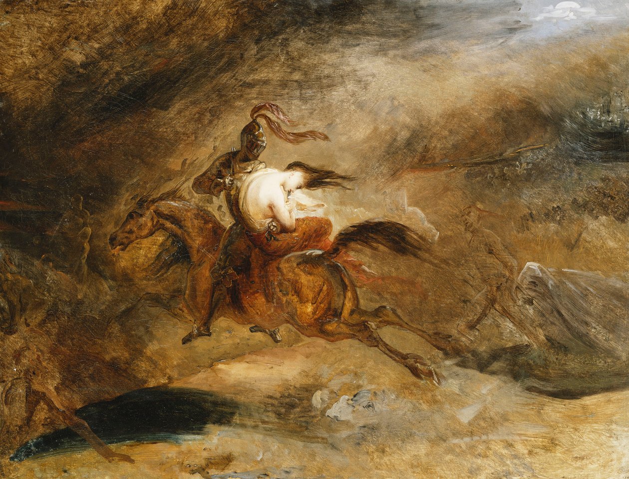 Lenore, De döda går snabbt, av Ary Scheffer