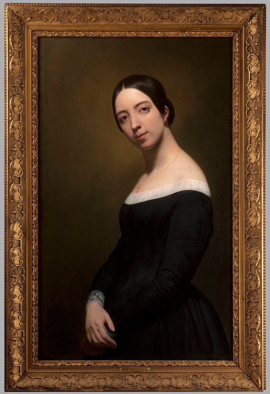 Porträtt av Pauline Viardot av Ary Scheffer