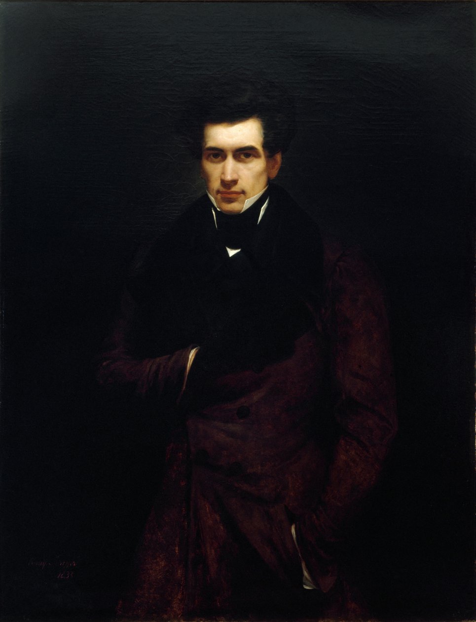 Porträtt av Armand Carrel 1800-1836, 1833. av Ary Scheffer