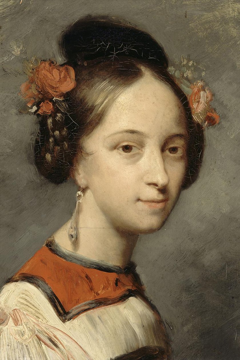 Porträtt av ballerinan Marie Taglioni av Ary Scheffer