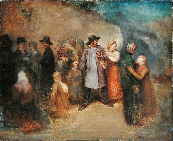 Scene of an Exodus, c.1858 av Ary Scheffer