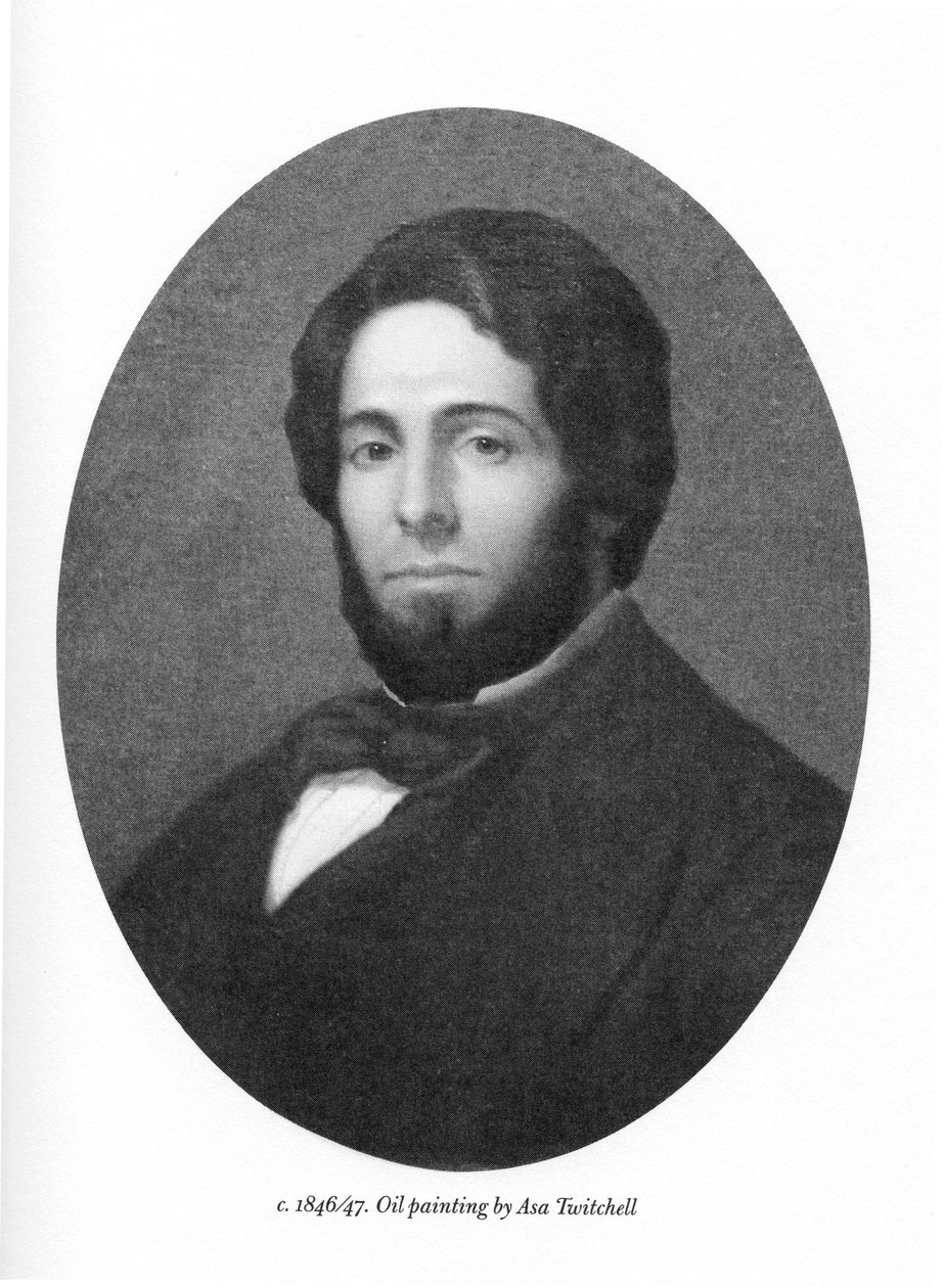 Oljemålning av Herman Melville av Asa Twitchell