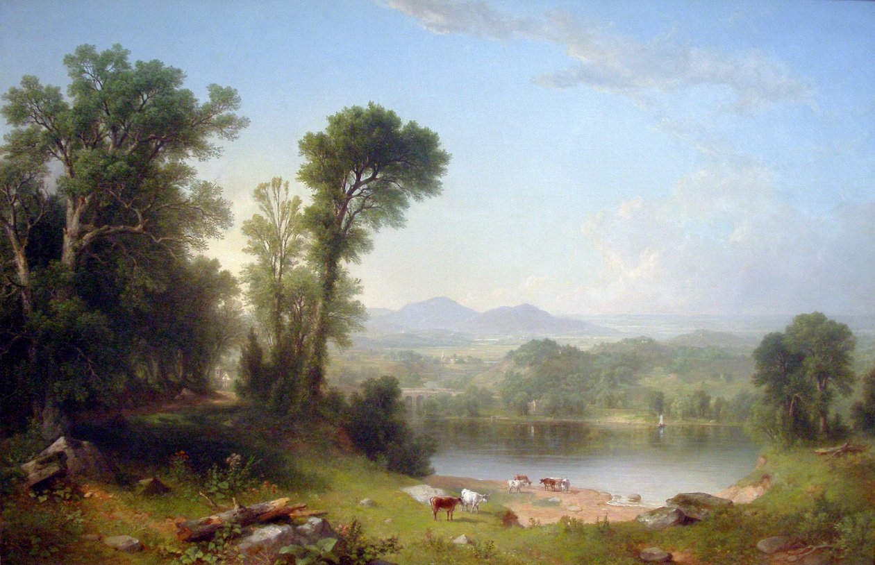 Pastoral Landscape av Asher Brown Durand