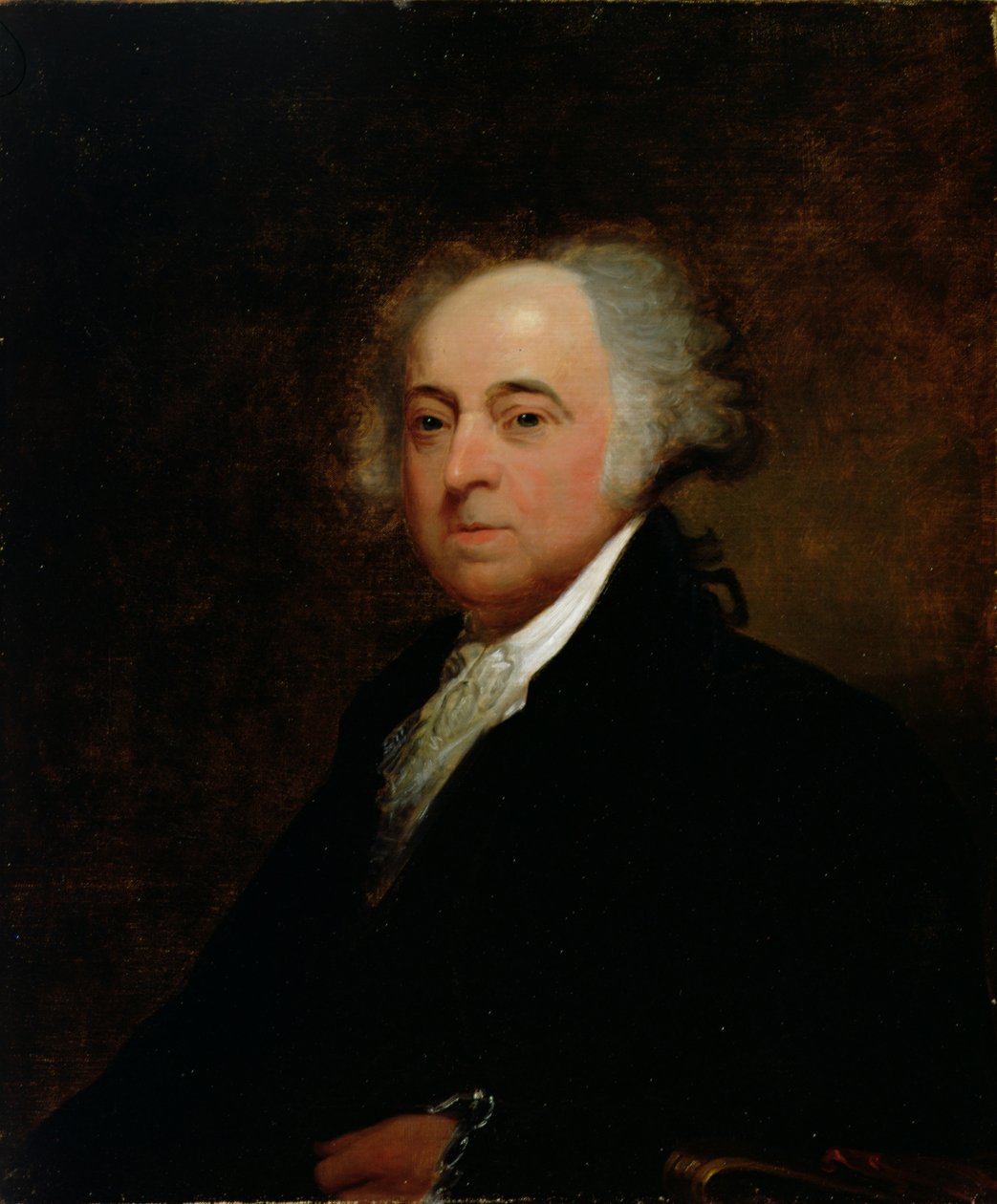 Porträtt av John Adams, 1835 av Asher Brown Durand