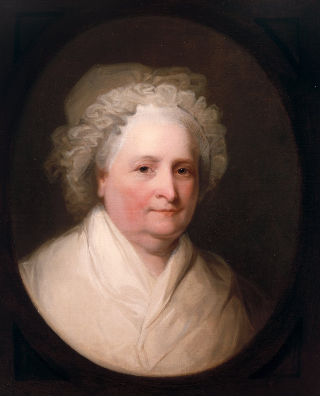 Porträtt av Mrs. George Washington, 1835 (se 149688 för par) av Asher Brown Durand