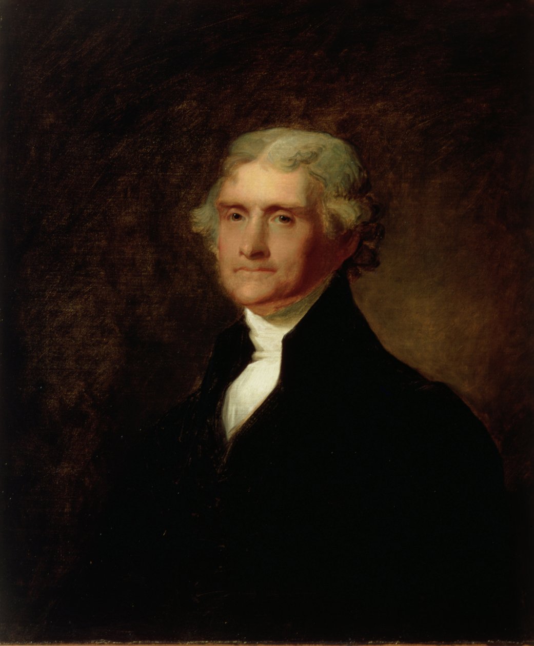 Porträtt av Thomas Jefferson, ca 1835 av Asher Brown Durand