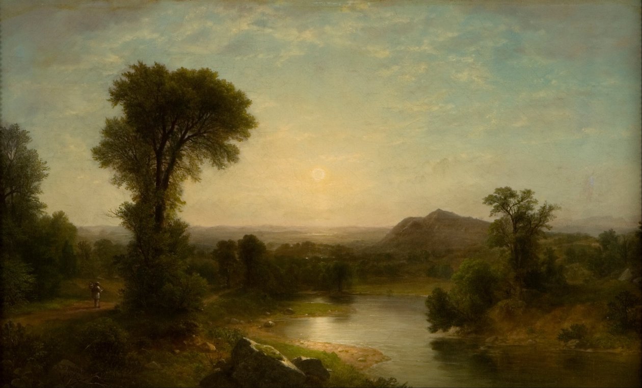 Catskill -dalen av Asher Brown Durand