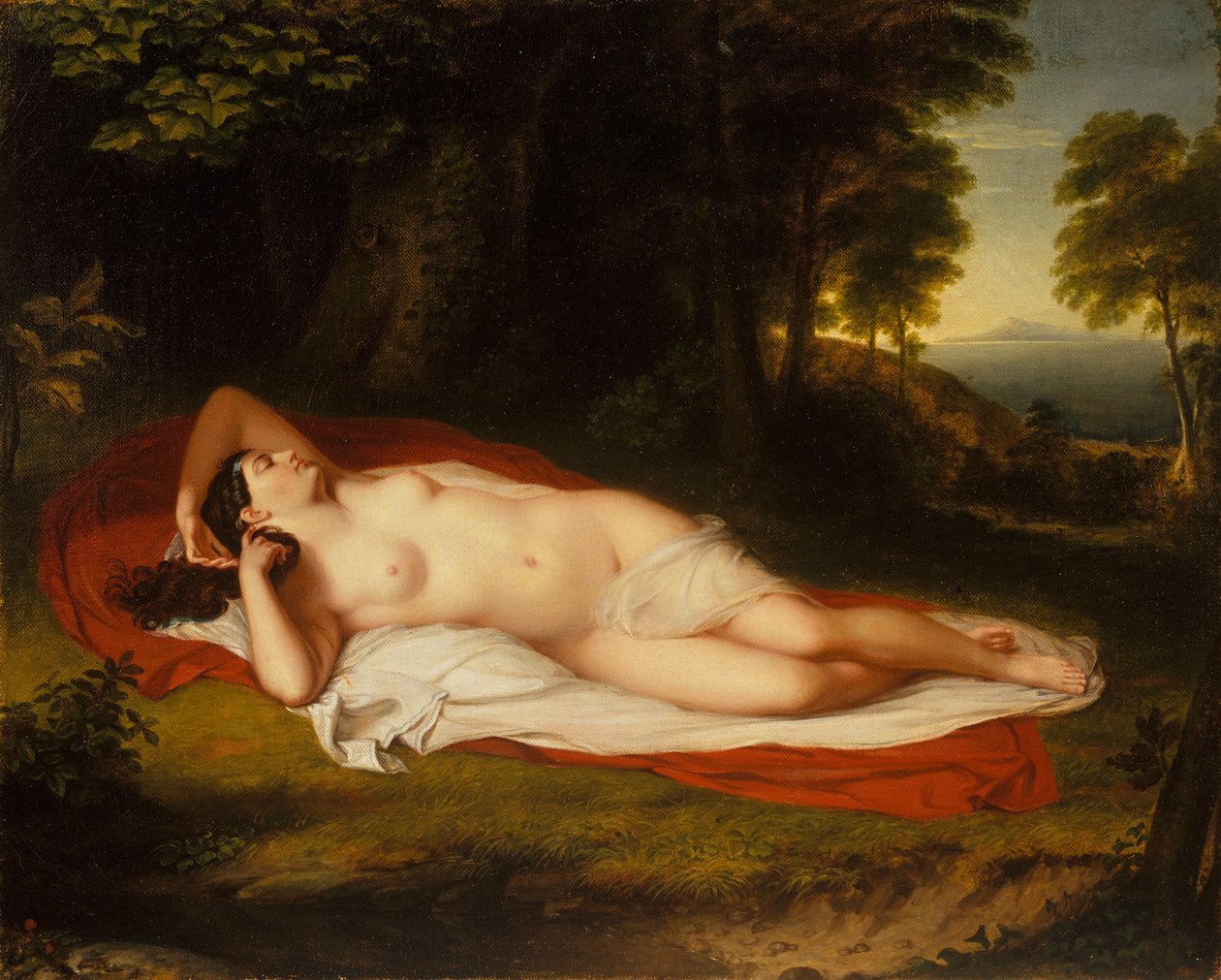 Ariadne, ca. 1831-35. av Asher Brown Durand