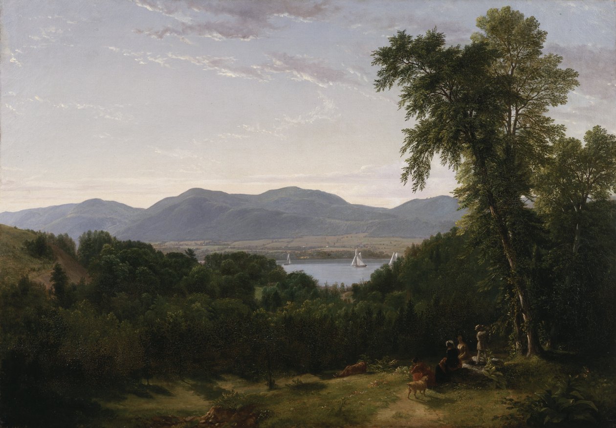 Beacon Hills vid Hudsonfloden, 1852 av Asher Brown Durand