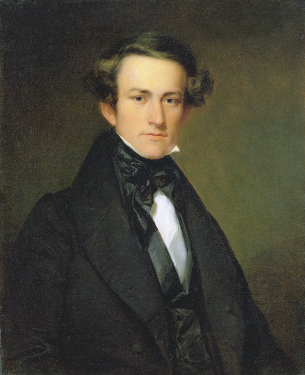 John William Casilear (1811-98), ca 1840 av Asher Brown Durand