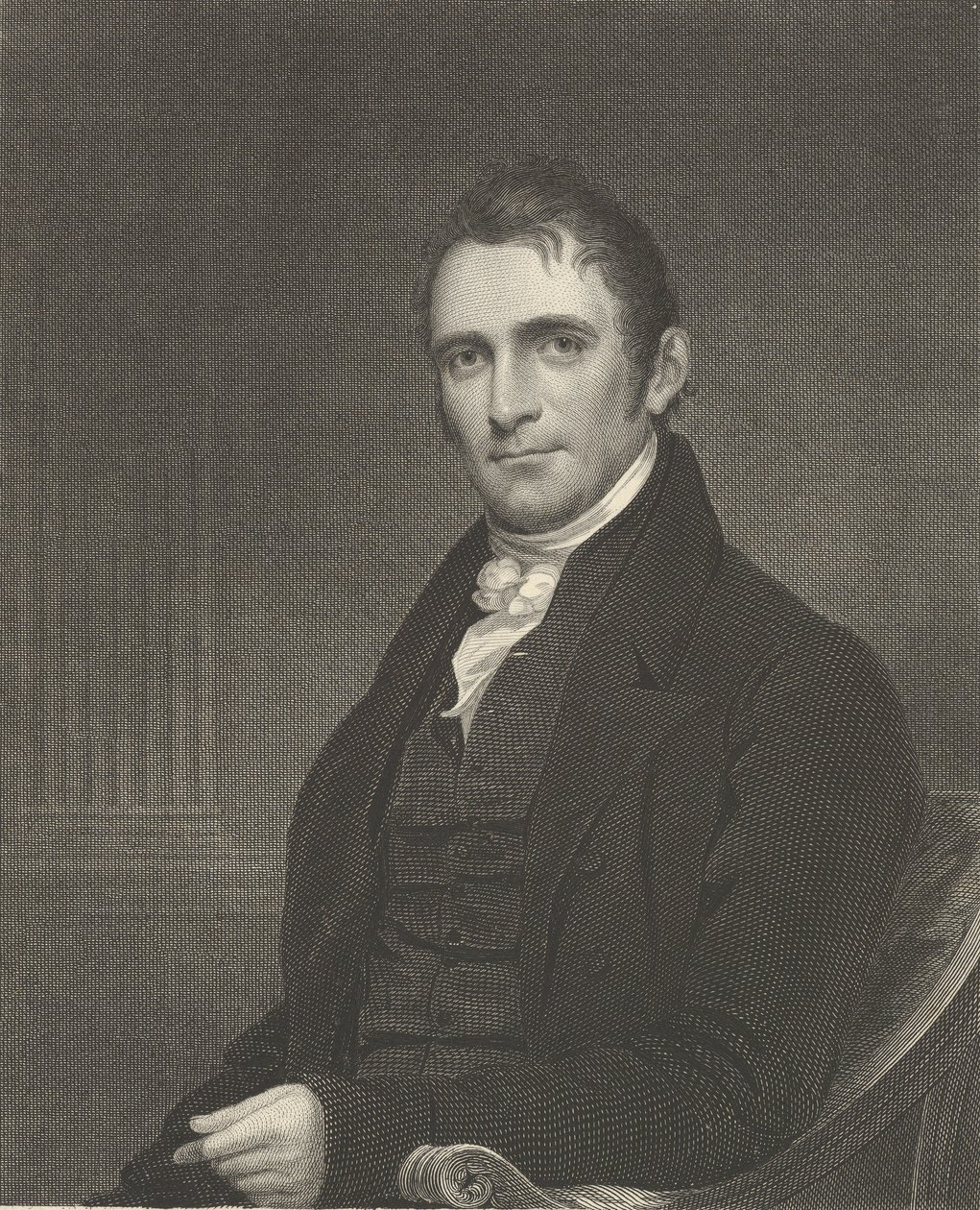 Pastor John Brodhead Romeyn, D. D., 1 maj 1820, 1 maj 1820. av Asher Brown Durand