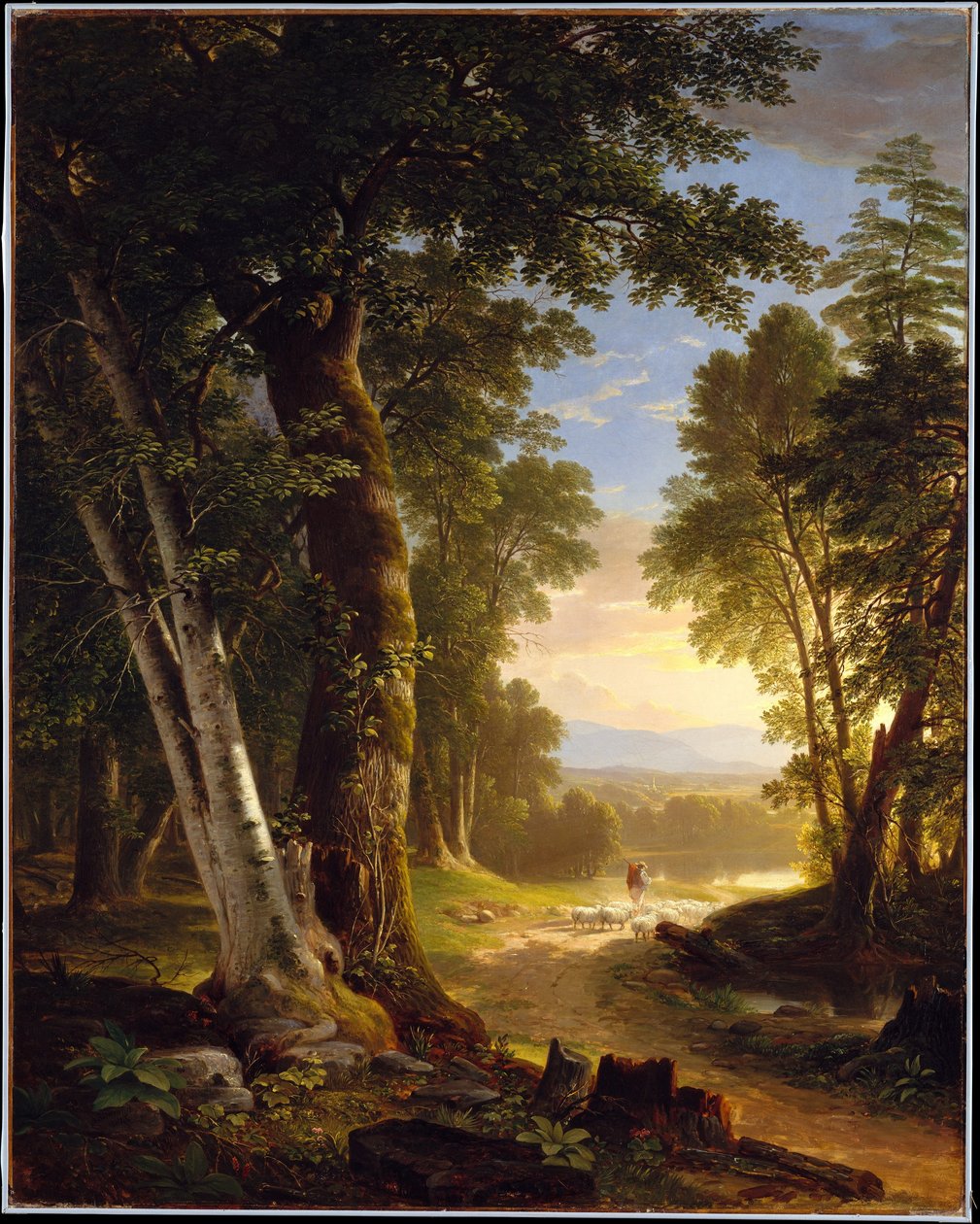 Bokträden av Asher Brown Durand