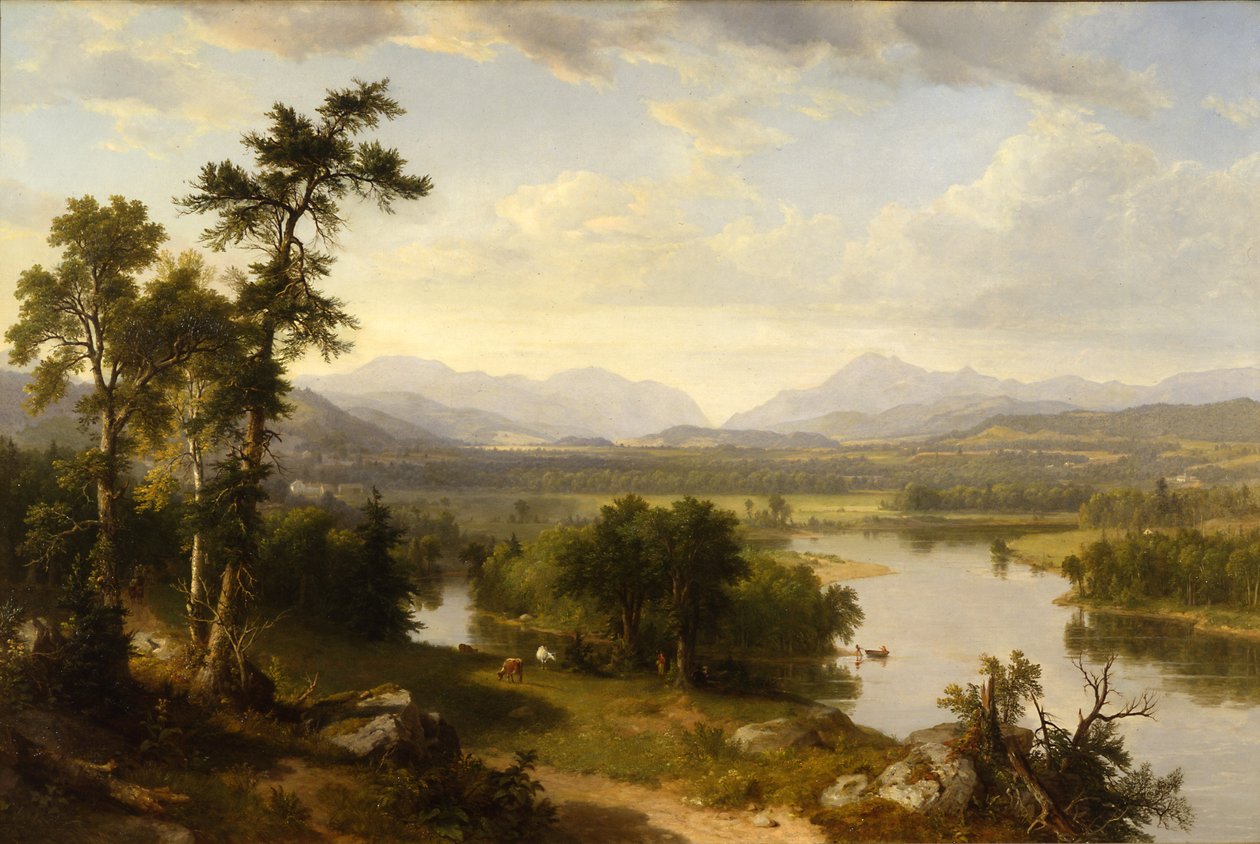 Vita bergen (Gebirge i New Hampshire), Frankonia-Tal. av Asher Brown Durand