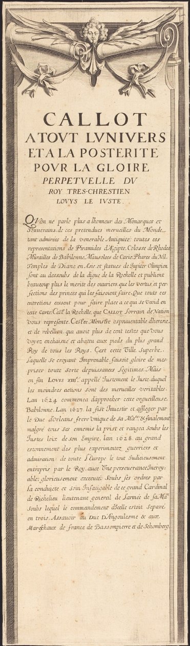 Belägringen av La Rochelle [skylt 4 av 16; uppsättningen omfattar 1952.8.97-112] av Assistant of Jacques Callot
